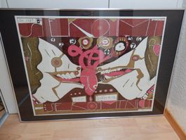 Litho - HORST JANSSEN - 1969 - "Sie kommt..." - signiert