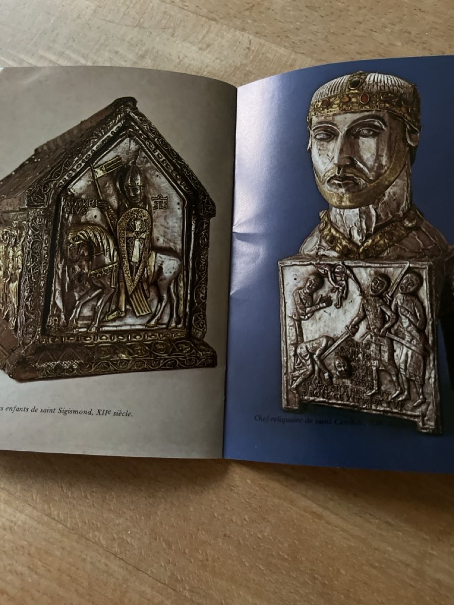Libri: Le tresor de st maurice , 6 Postkarten Heftli – Usato da Aesch BL venduto da shuja01 5