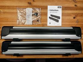 Thule SnowPack Extender silber  ausziehbarer Skiträger