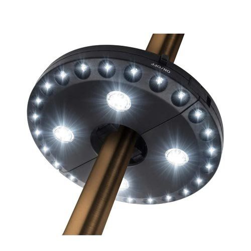 Lampade: Sonnenschirm Ring Leuchte – Nuovo e nell'imballaggio originale da Liestal venduto da OMAROSHOP 1