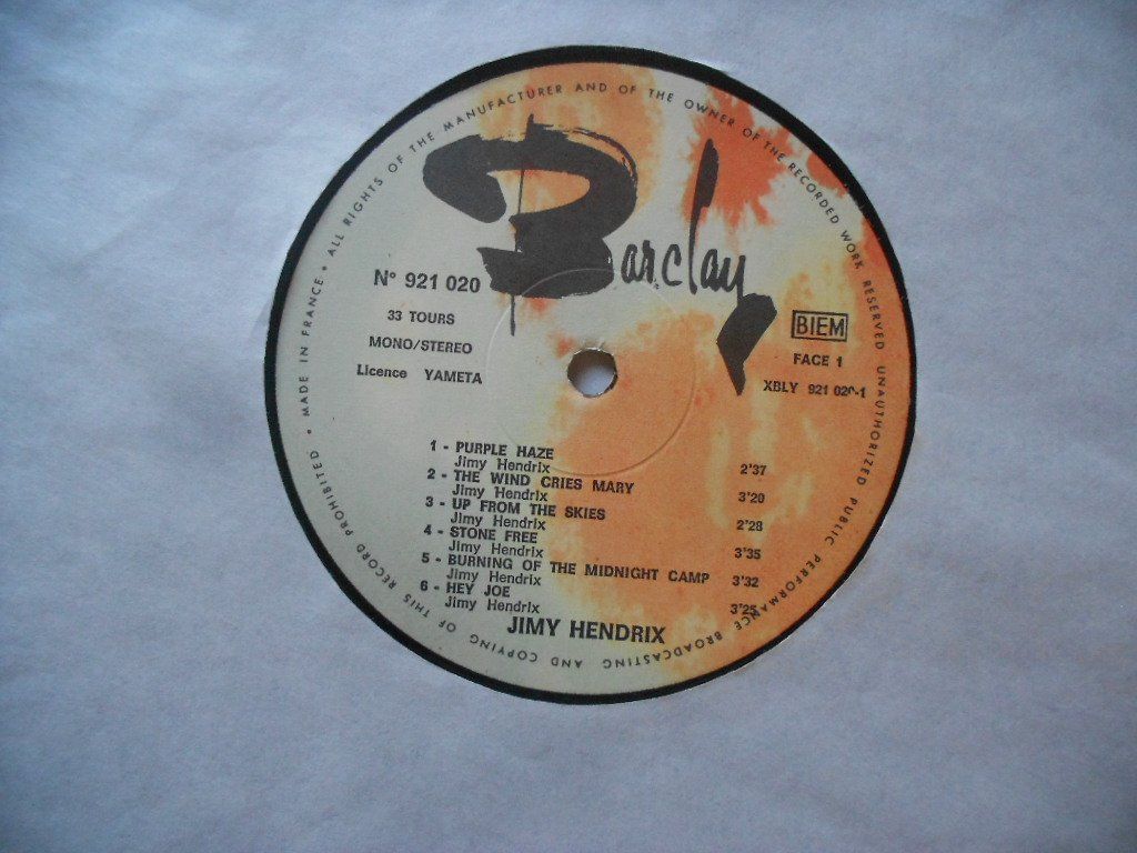 Dischi in vinile: JIMI HENDRIX  -  GREATEST HITS – Usato da Bex venduto da Giorgiob 3