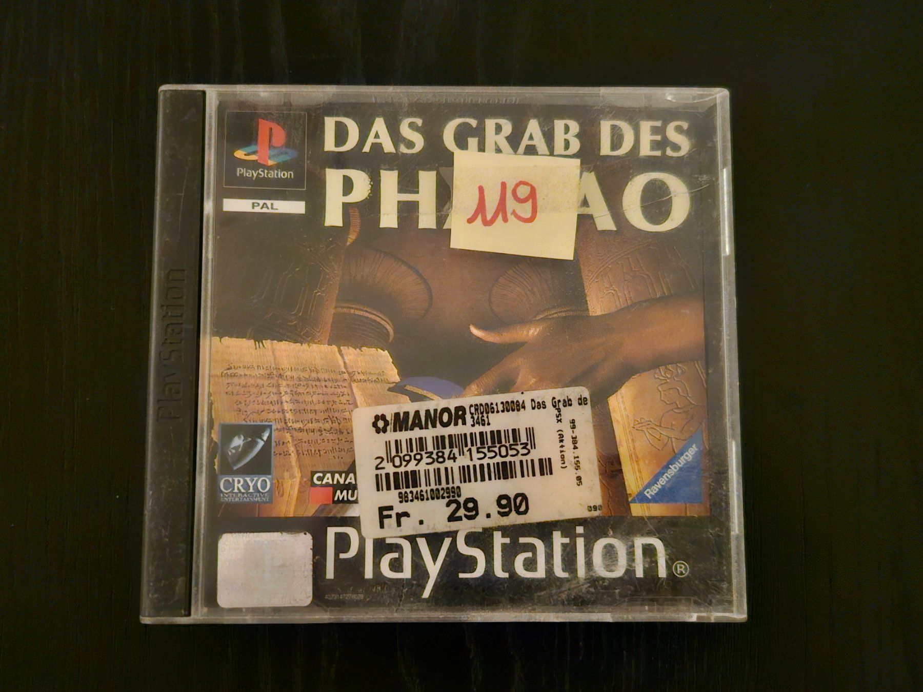 Sony Giochi: Das Grab des Pharao (PS1) – Usato da Zürich venduto da sodamnme