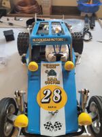 RC Buggy Blockhead Motors Modell blau gebrauchter Zustand