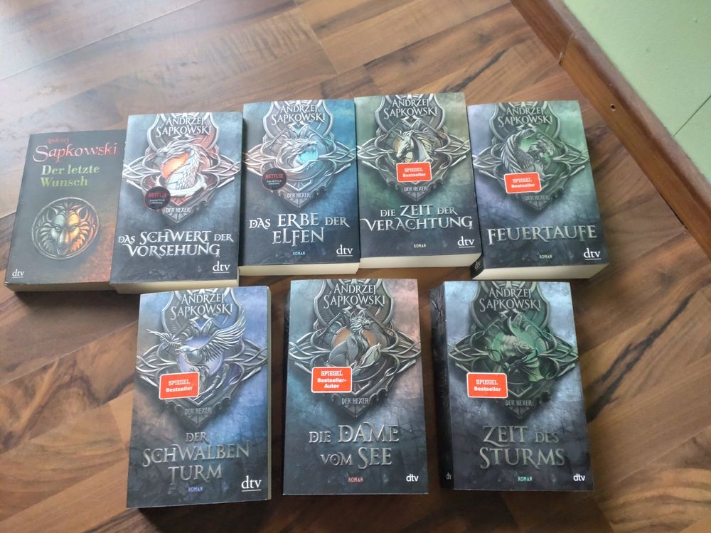 The Witcher Bücher Serie ; Die Hexer SAGA Kaufen auf Ricardo
