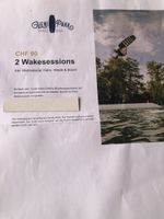 CHF 90 Gutschein Lieni Park für 2 Wakesessions