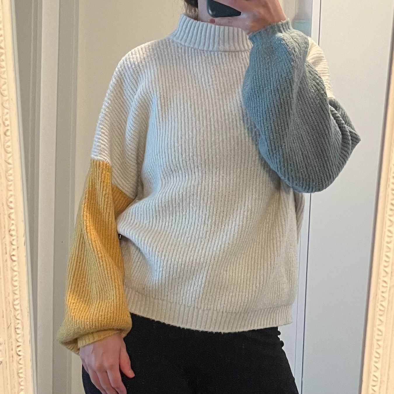 Pulls & Sweat-shirts: Brixton Strickpullover mit farbigen Ärmeln – D'occasion à Horw par mira_6p85 4
