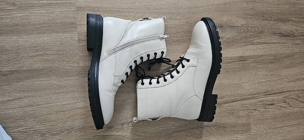 Scarpe da donna: Schnürstiefel Weiss Creme 41 – Nuovo e nell'imballaggio originale da Zürich venduto da Giada_B 2