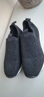 Baskets noires Venice style pailletées, taille 37