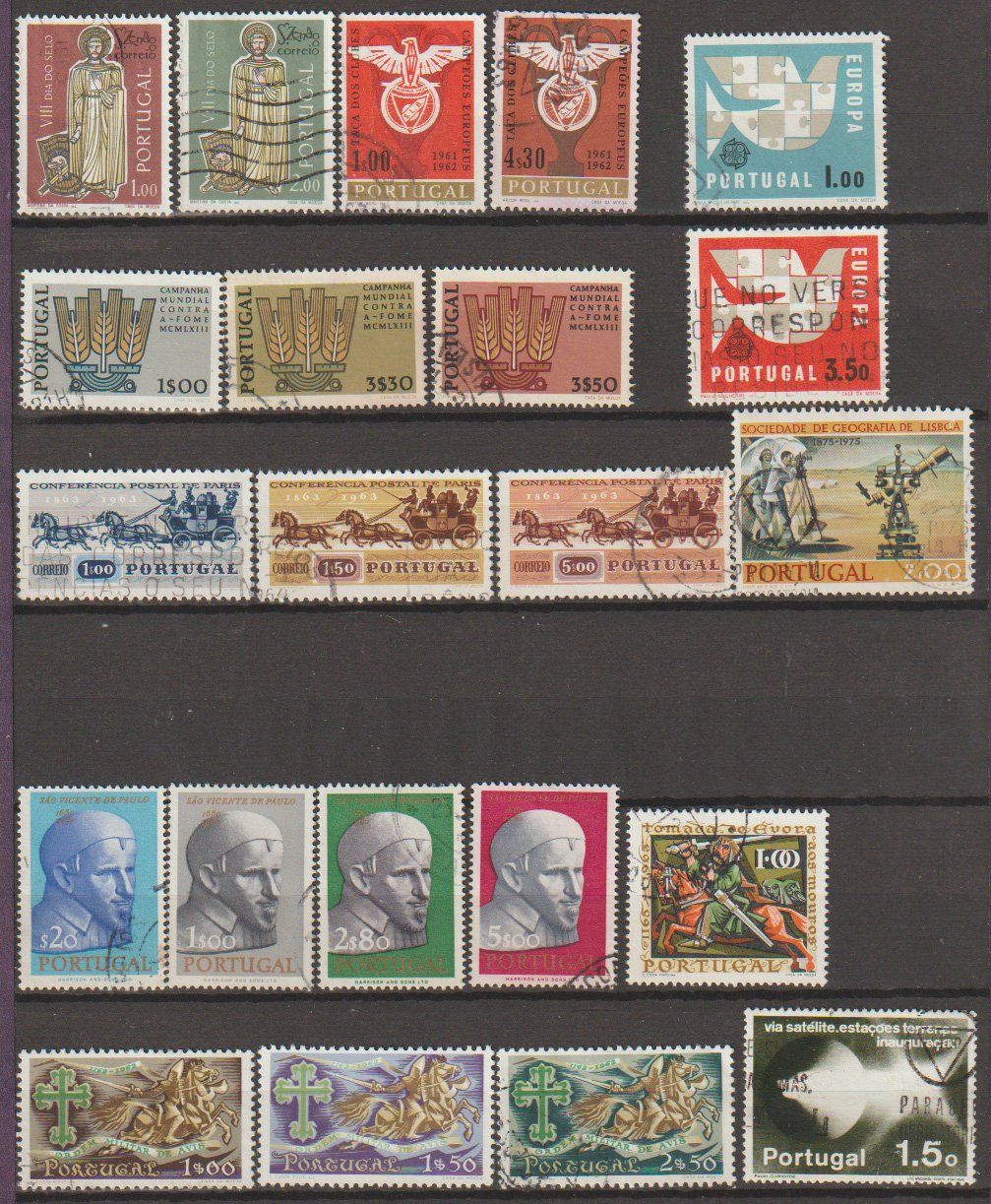 Alle Briefmarken: Portugal – Gebraucht aus Crans-Montana von kira56