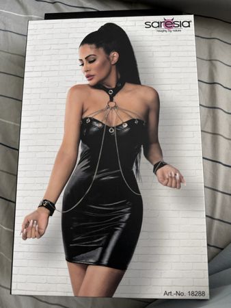 Saresia Sexy Kleid Schwarz XL, Neu & Sexy! 