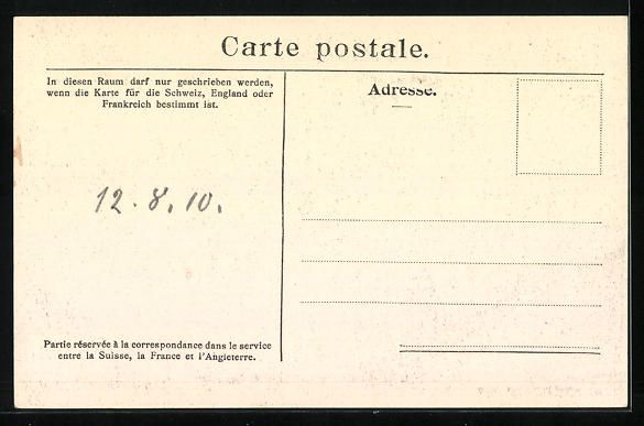 Cartoline postali: AK Maloja, Kirche u. Schloss Renesse – Usato da Berlin venduto da bartko-reher 1