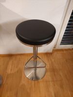 Barhocker schwarz höhenverstellbar zwei Stück