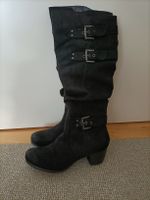 Schwarzer Stiefel in Grösse 37 