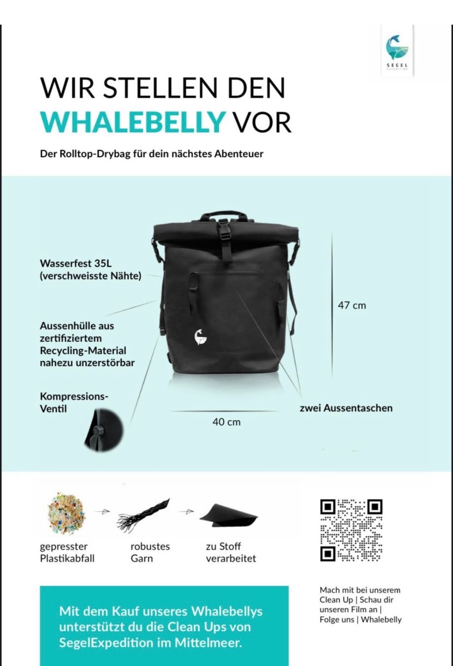Sacs à dos: Whalebelly Rucksack – D'occasion à Solothurn par alinamaeva 2