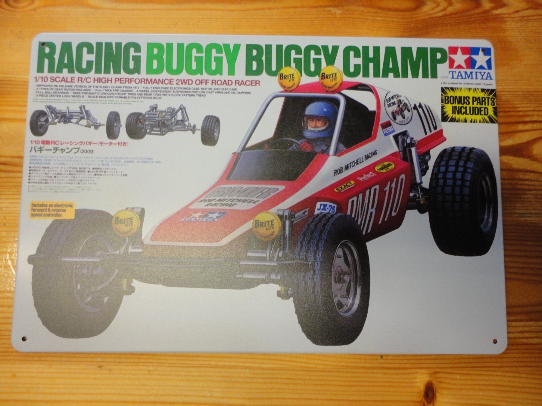RC Modellbau: Blechschild, cooler Hingucker! Retro! – Neu und originalverpackt aus Horgen von RcModell 1