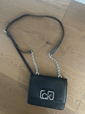 Original Calvin Klein Handtasche Flap Shoulder Bag