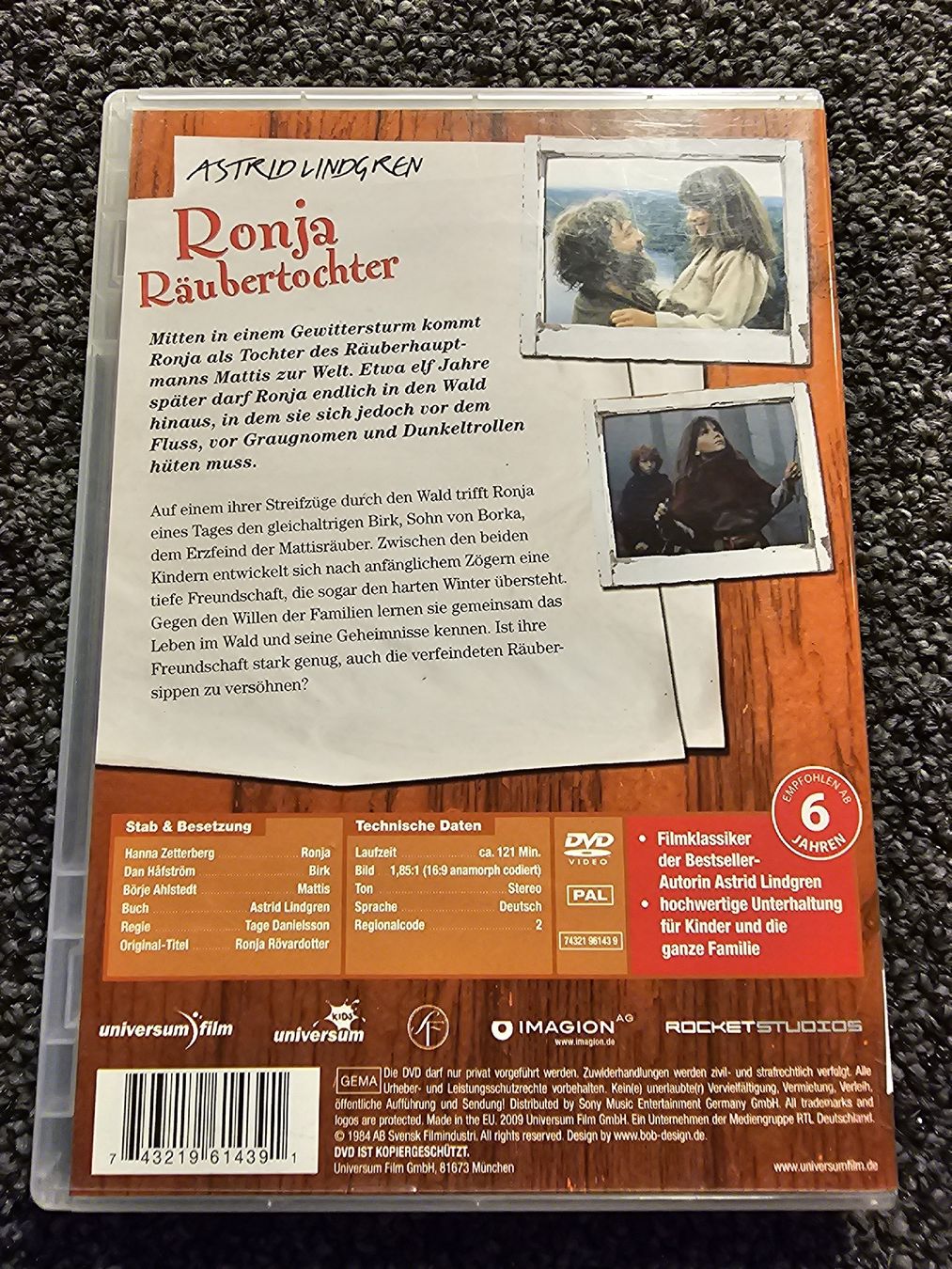 Tutti i DVDs: DVD Ronja Räubertochter (21662) – Usato da Ruswil venduto da jan_bxl5 1
