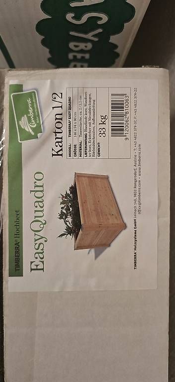 Blumentöpfe: Timberra Easy Quadro Hochbeet – Neu und originalverpackt aus Boll von BernerIn_89 1