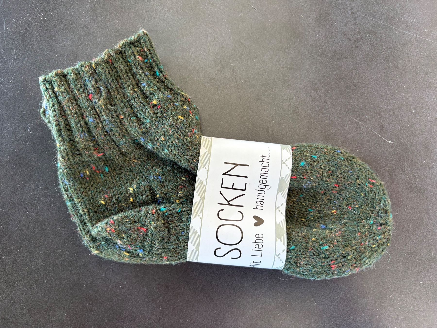 Socken: Selbstgestrickte Socken sneakers – Neu (gemäss Beschreibung) aus Obergösgen von Andre118