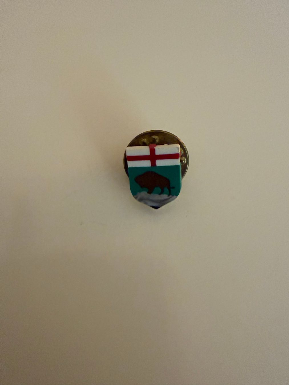 Placchette & Badge: Vintage Pin Anstecker Manitoba Canada Flagge – Usato da Grüningen venduto da saya14
