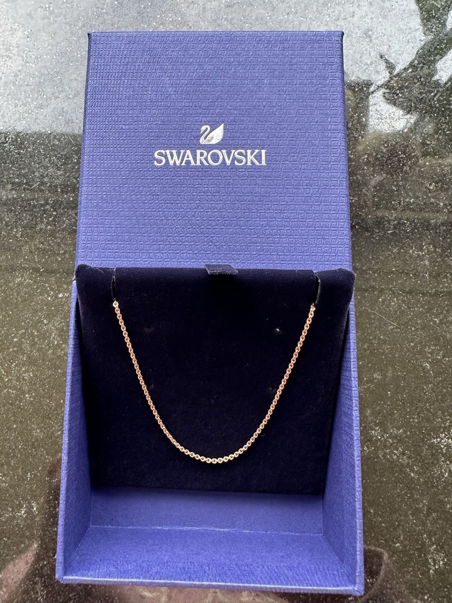 Swarovski Catenine: Swarovski Halskette Rosegold – Usato da Bern venduto da Shininglove 4