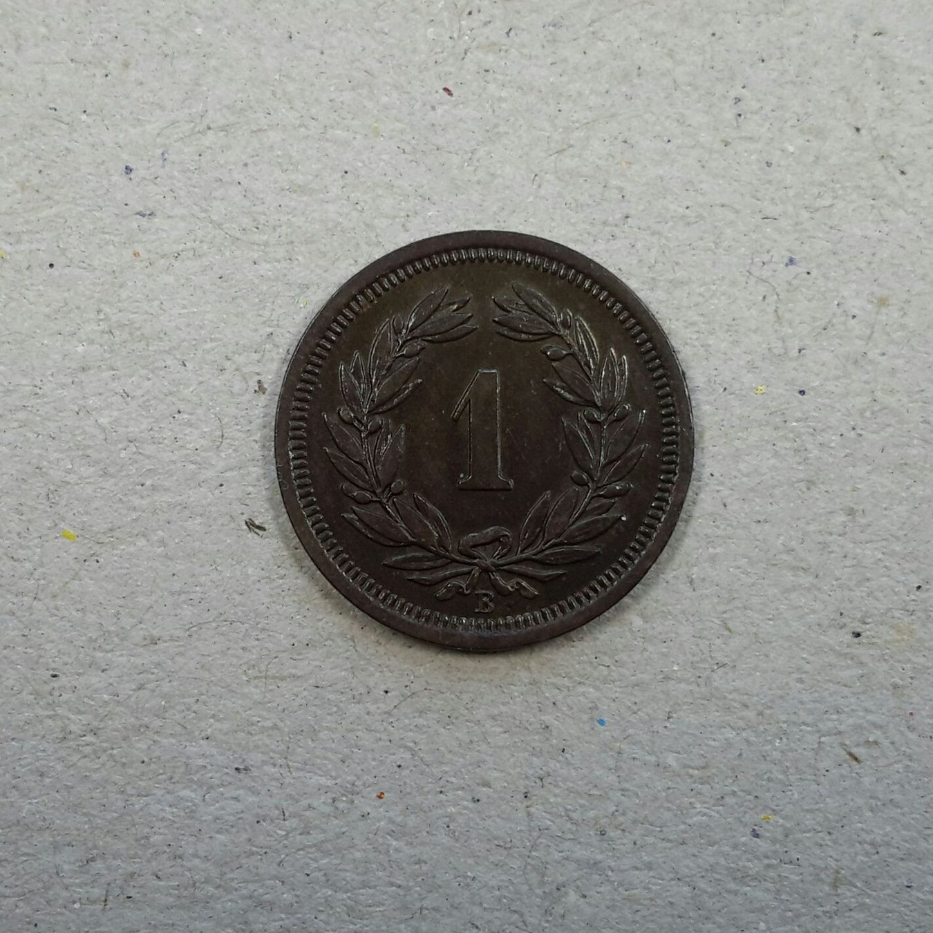 Toutes les monnaies: 1 Rappen 1913 , Bronze . – D'occasion à Burgdorf par Olli.34 1
