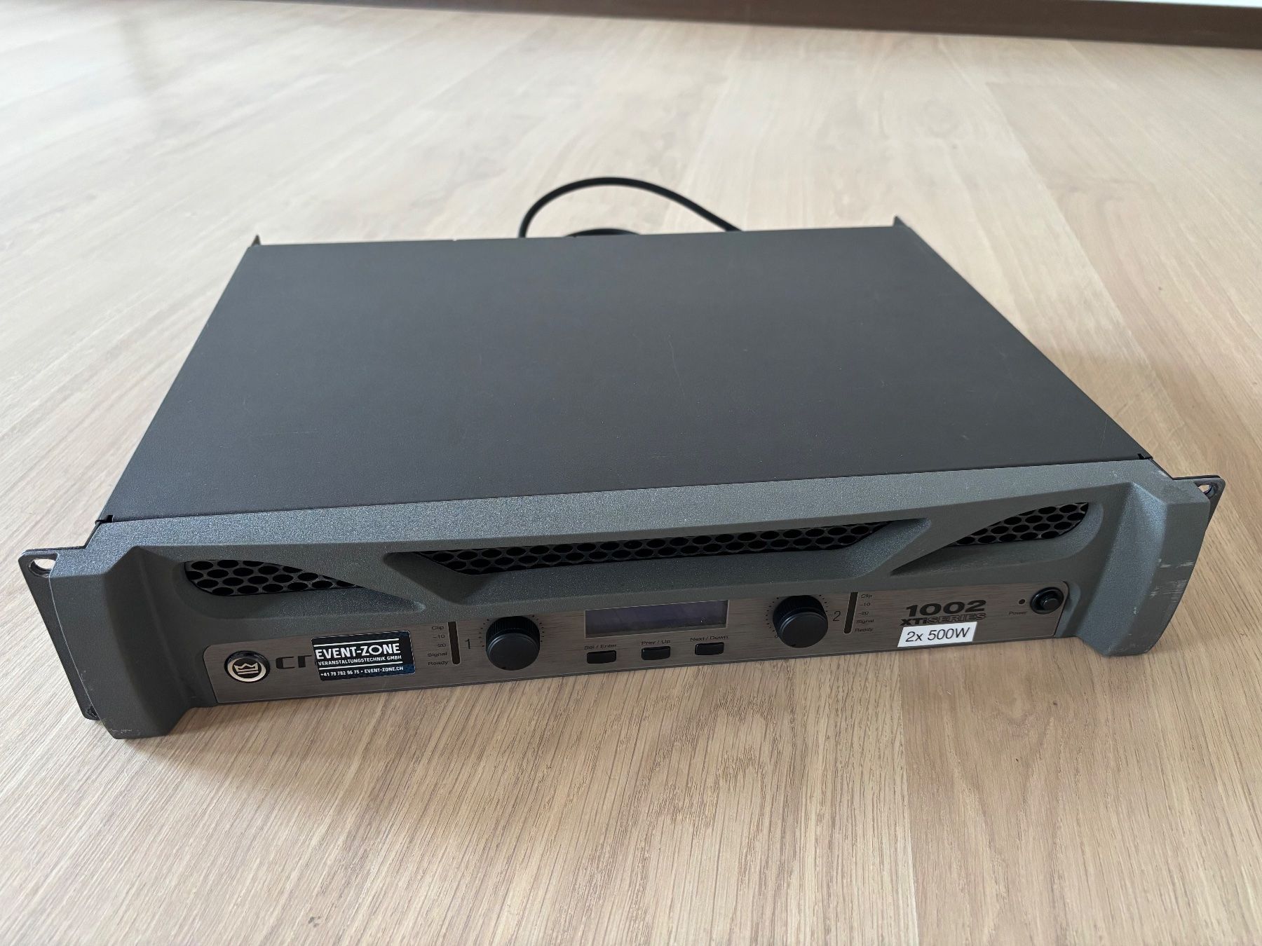 Amplificatori: Crown XTI 1002 Digitalendstufe – Usato da Waltenschwil venduto da Event-Zone
