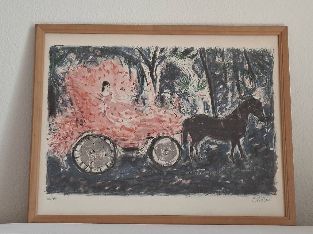 Poster & Bilder: Bild Prinzessin in Kutsche – Gebraucht aus Wabern von amo_pp26