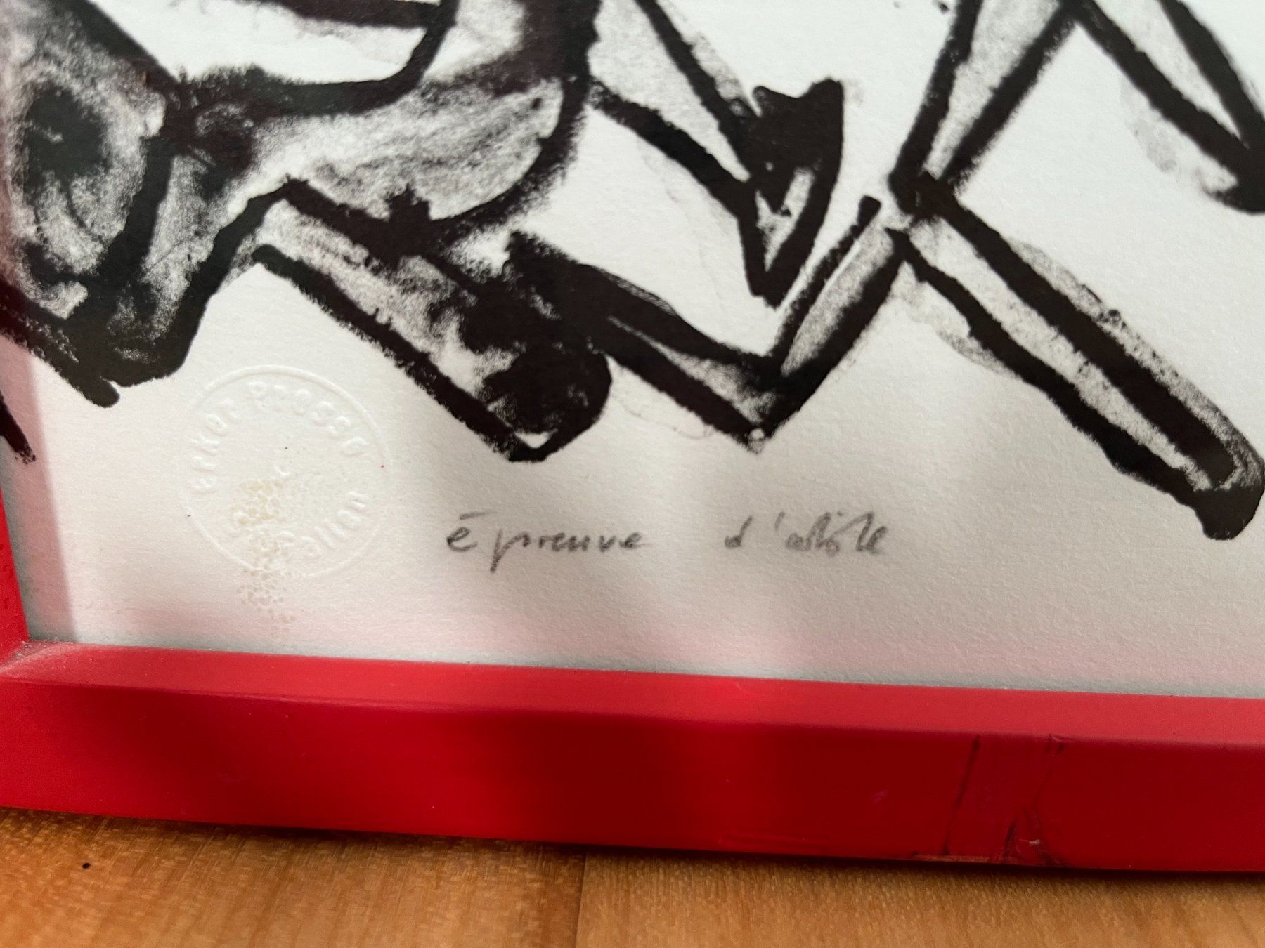 Grafica & Litografie: Lithographie Eugène Ionesco – Usato da Arlesheim venduto da Bodenweg 1