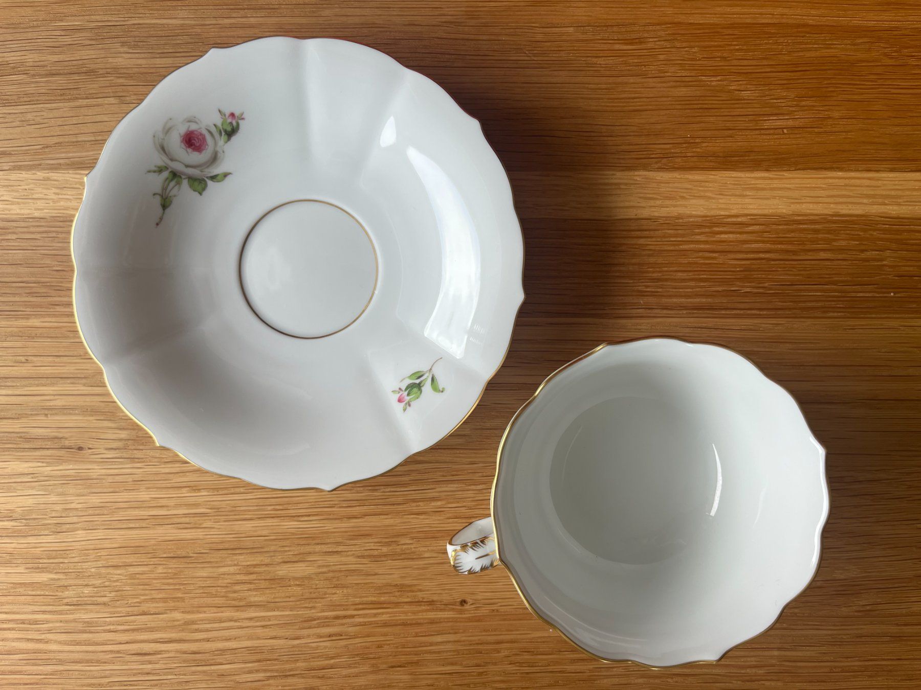 Tazze: Meissen Tasse mit Unterteller – Nuovo (secondo la descrizione) da Schwerzenbach venduto da b00nb00n 1