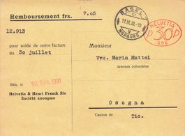 Helvetia Henri Franck fils Basel