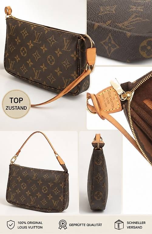 Borse da donna: Louis Vuitton Pochette Accessoires Monogram  Original – Usato da Luzern venduto da shi_qd85