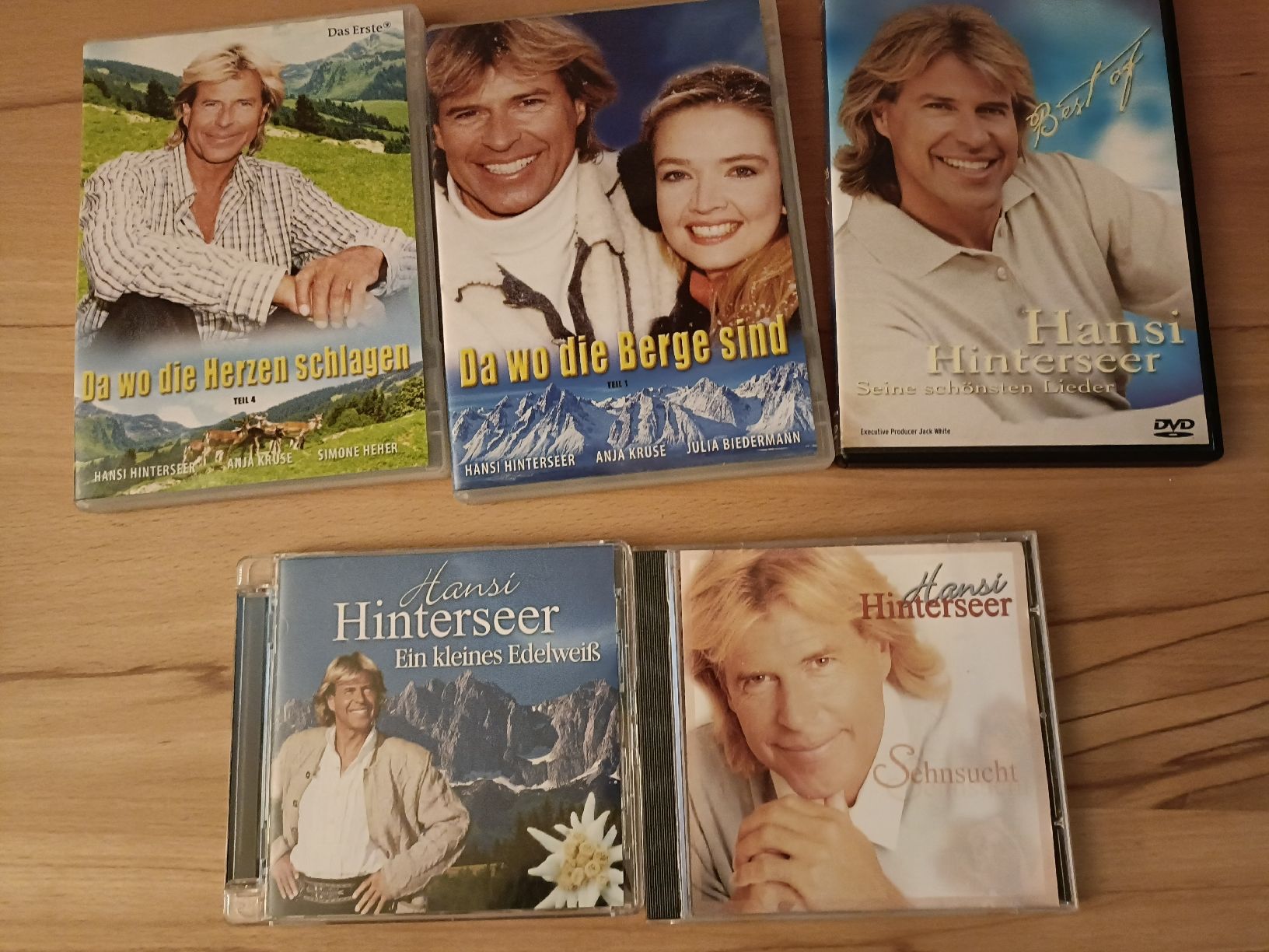 CDs: Hansi Hinterseer DVD + CD – Gebraucht aus Gossau SG von scania1509