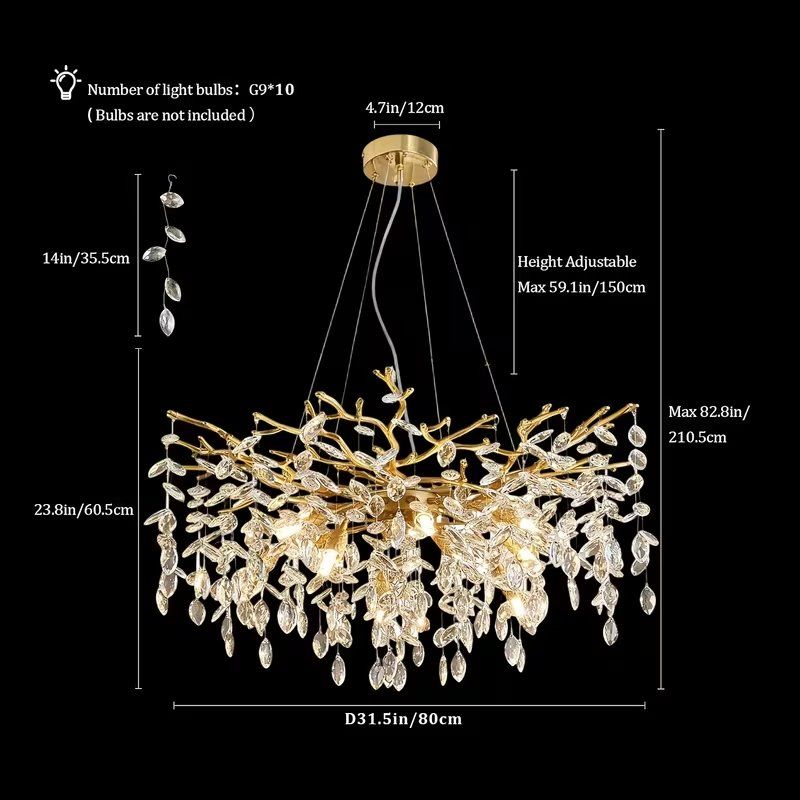 Lampadari & plafoniere: Grosse luxuriöse Kronleuchter – Nuovo e nell'imballaggio originale da Bern venduto da Miraitrading 5