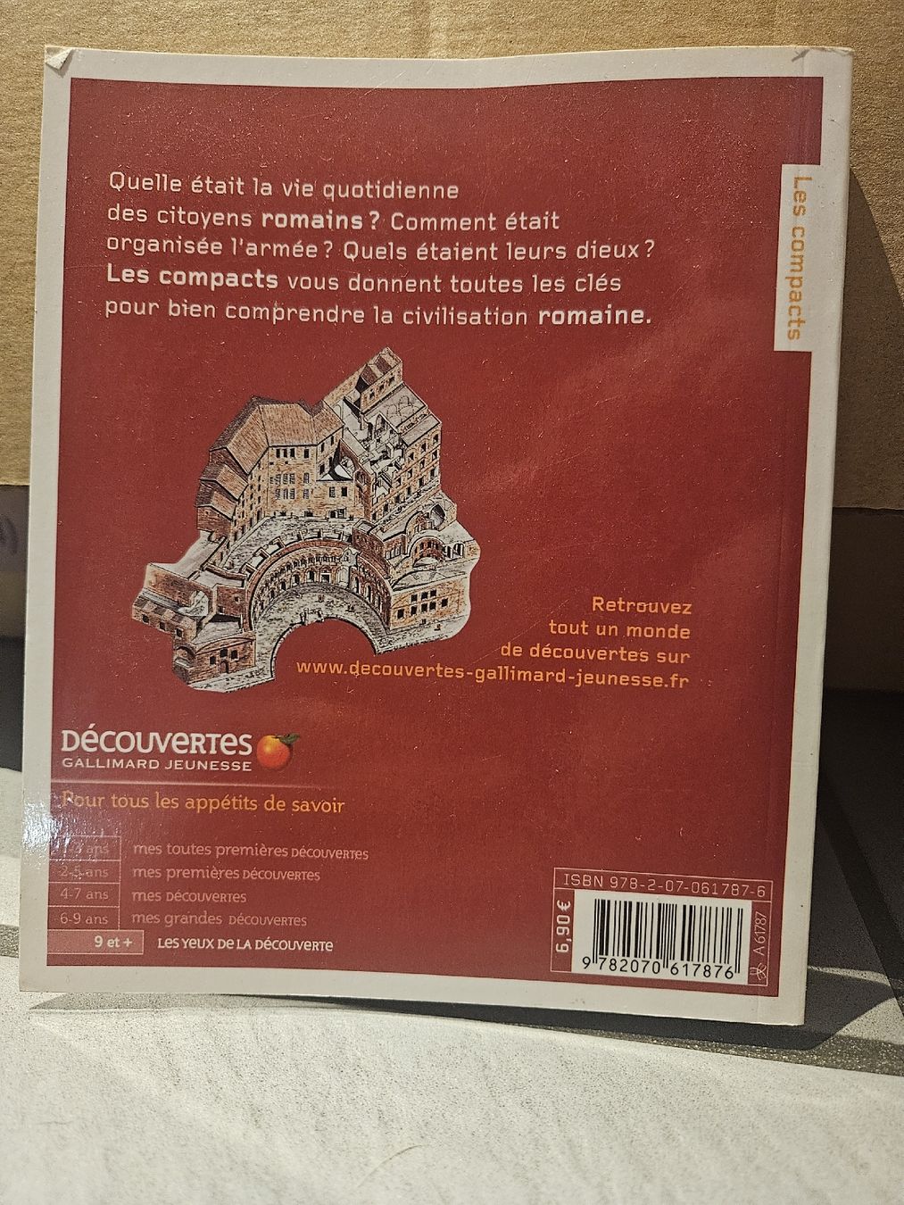 Bücher: Livre sur la Rome Antique – Gebraucht aus Fontenais von zizatie 1