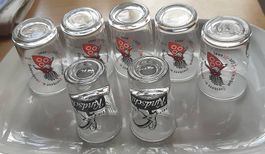 5 x Freih.v. Landenberg 2 x Kindschi Shotgläser