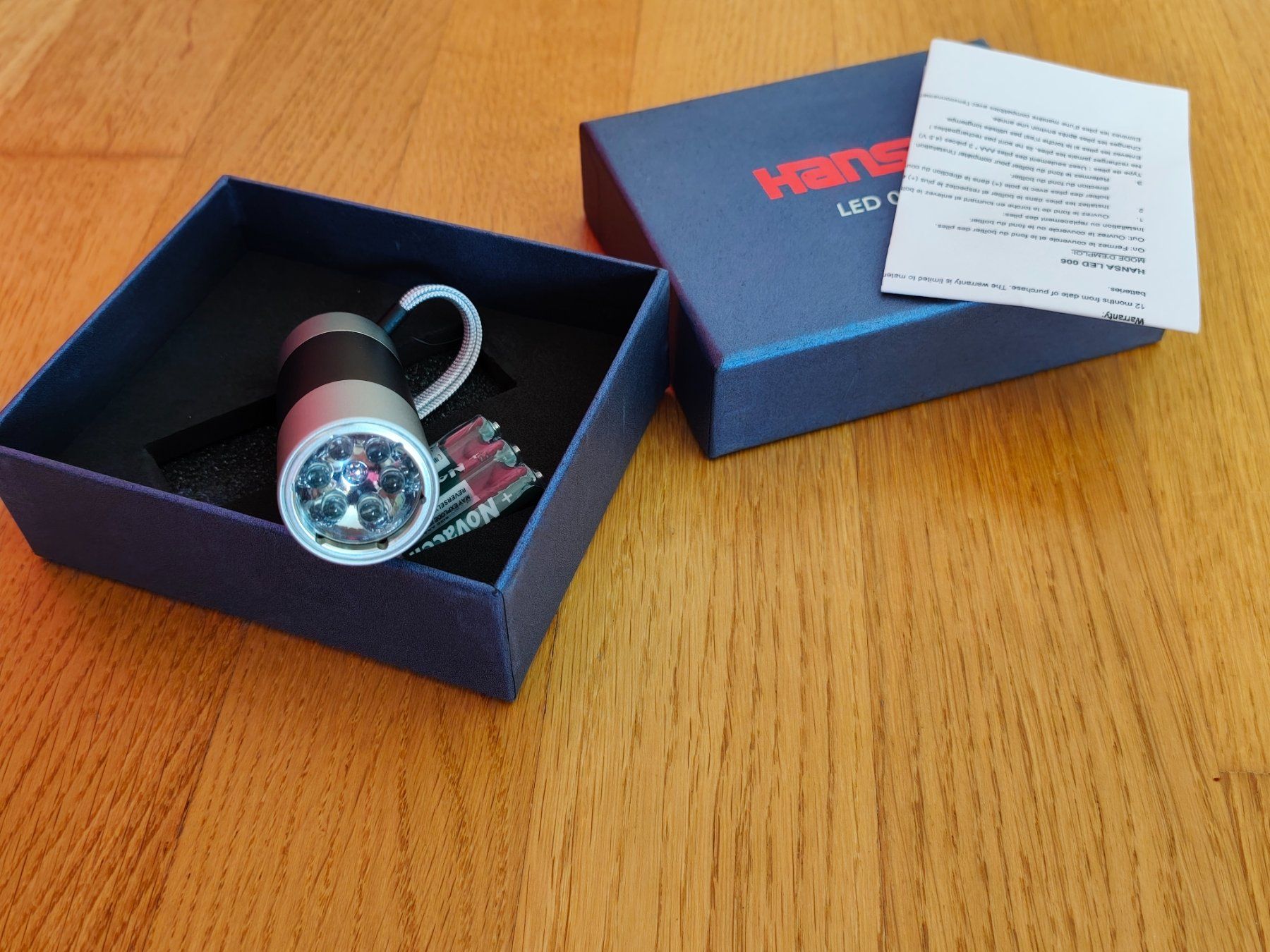 Lampade: Taschenlampe Hansa LED 006 – Nuovo (secondo la descrizione) da Biel/Bienne venduto da taureau03 2