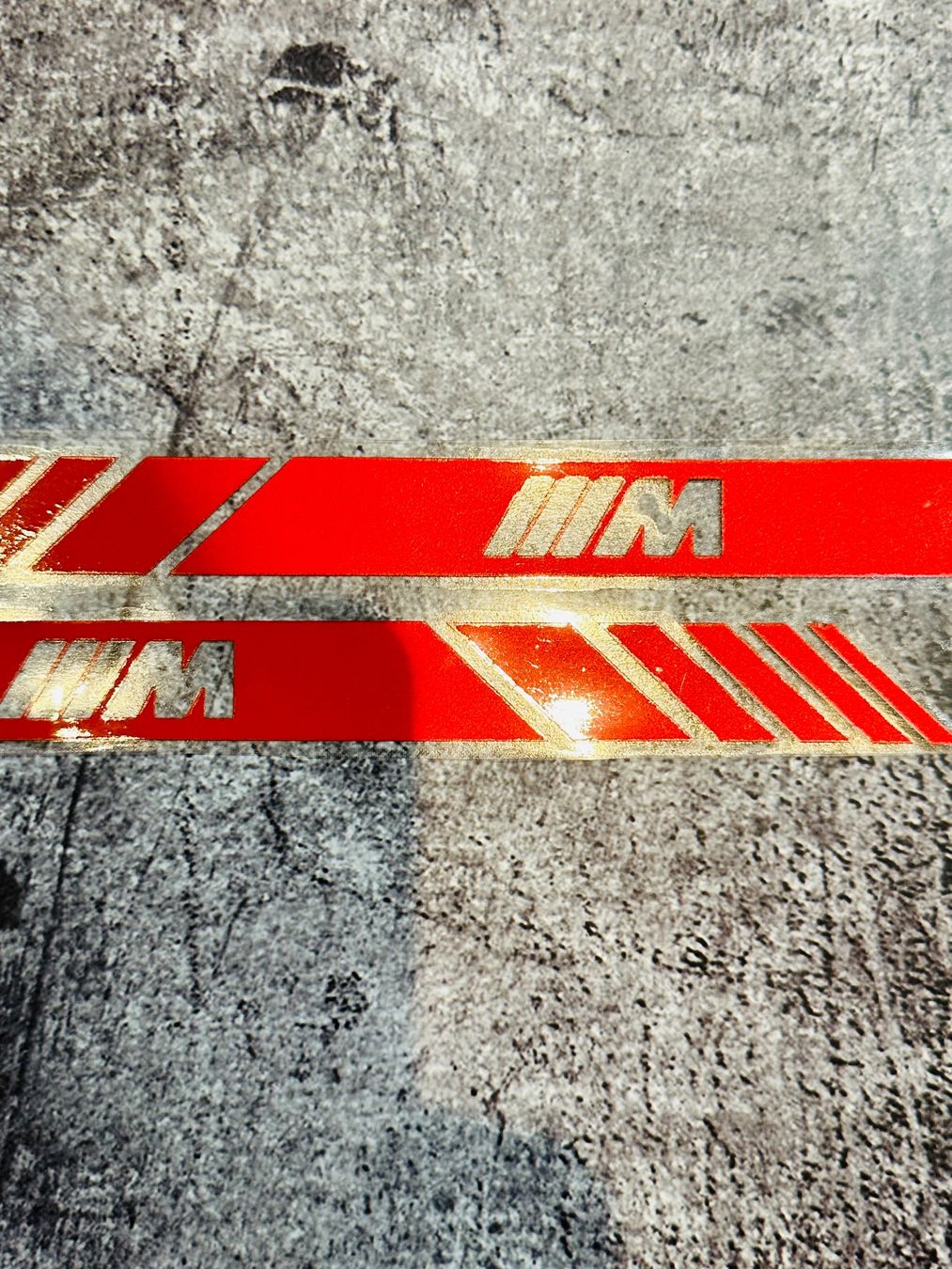 Aufkleber: BMW M Performance Kleber Sticker in Rot 2er Set.. – Neu und originalverpackt aus Balsthal von D.K.Autoteile8 3