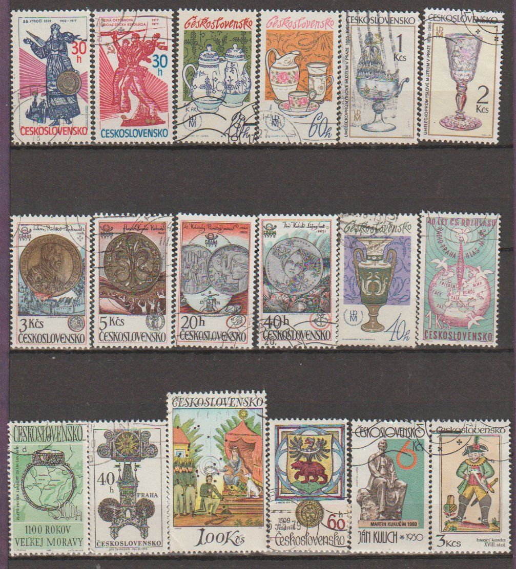 Tous les timbres: Tchécoslovaquie collection – D'occasion à Crans-Montana par kira56 1
