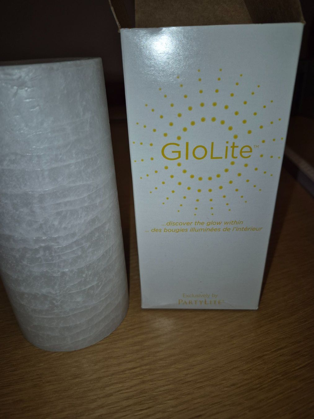 Partylite Candele: Partylite Glolite Pillarkerze Eisfrüchte – Nuovo (secondo la descrizione) da Buttikon SZ venduto da sefa02 1