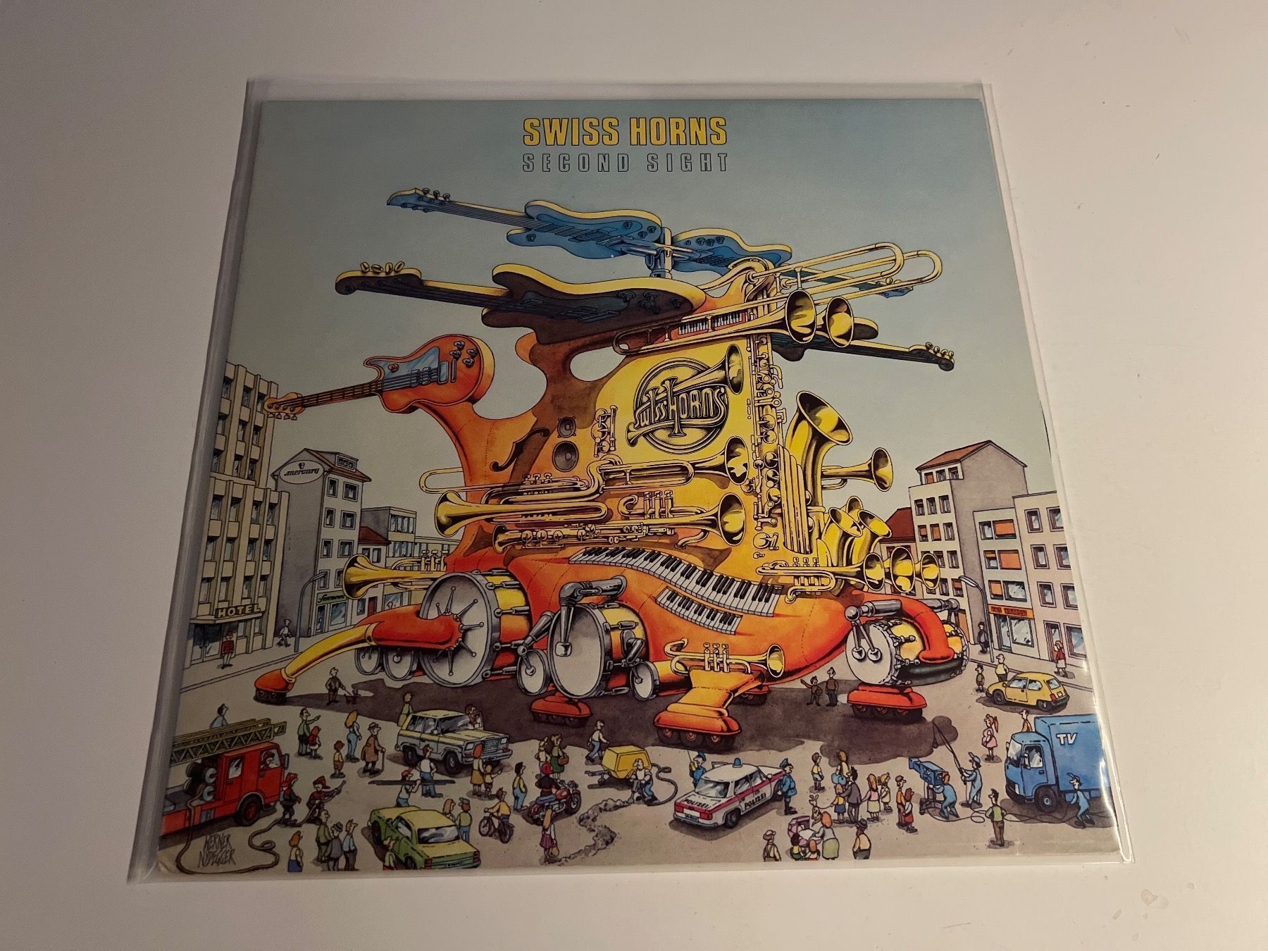 Dischi in vinile: Swiss Horns LP - Second Sight – Usato da Gutenswil venduto da Hamzian