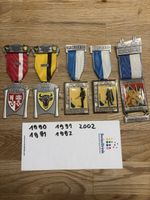 Diverse Medaillen Schützenfest 1990-2002 guter Zustand