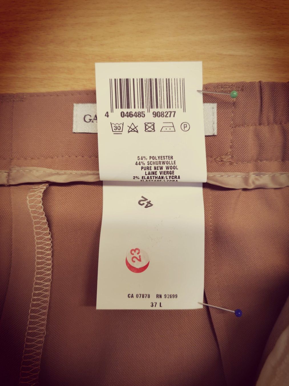 Hosen: Damenhose warmes braun, GARDEUR – Neu (gemäss Beschreibung) aus Seuzach von NaehdesignMirjam 2