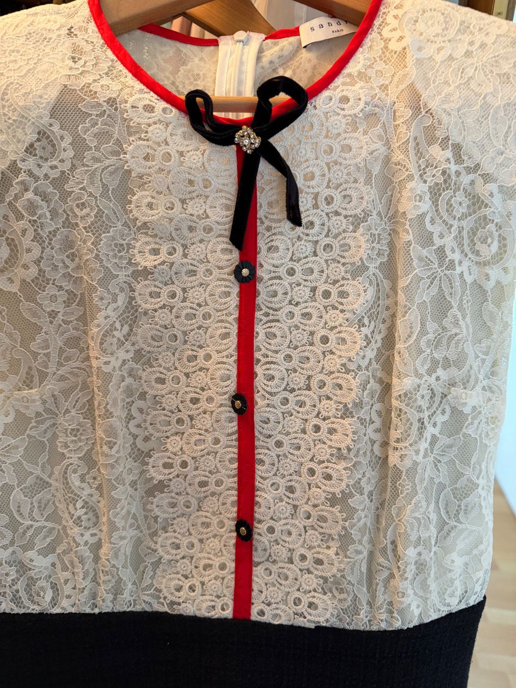 Sandro Vestiti: Sandro Paris Kleid Gr. 36 🚀 🚀NP CHF 250.- – Nuovo (secondo la descrizione) da Zürich venduto da AKHeleneK_06 3