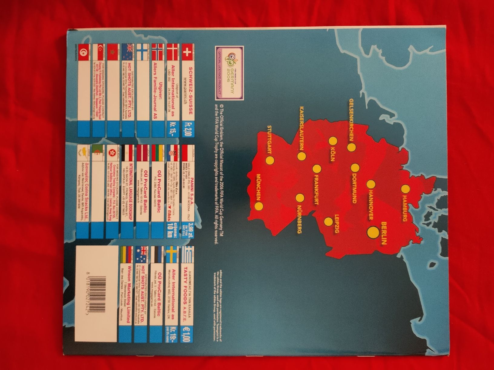 Panini Album: Panini WM Germany 2006 Complet – Usato da Sierre venduto da Carlostripa 1