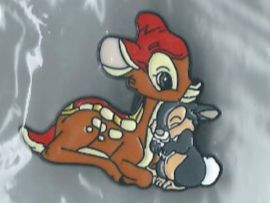 Placchette & Badge: Disney Bambi und Klopfer Pin – Nuovo (secondo la descrizione) da Zürich venduto da t24_de