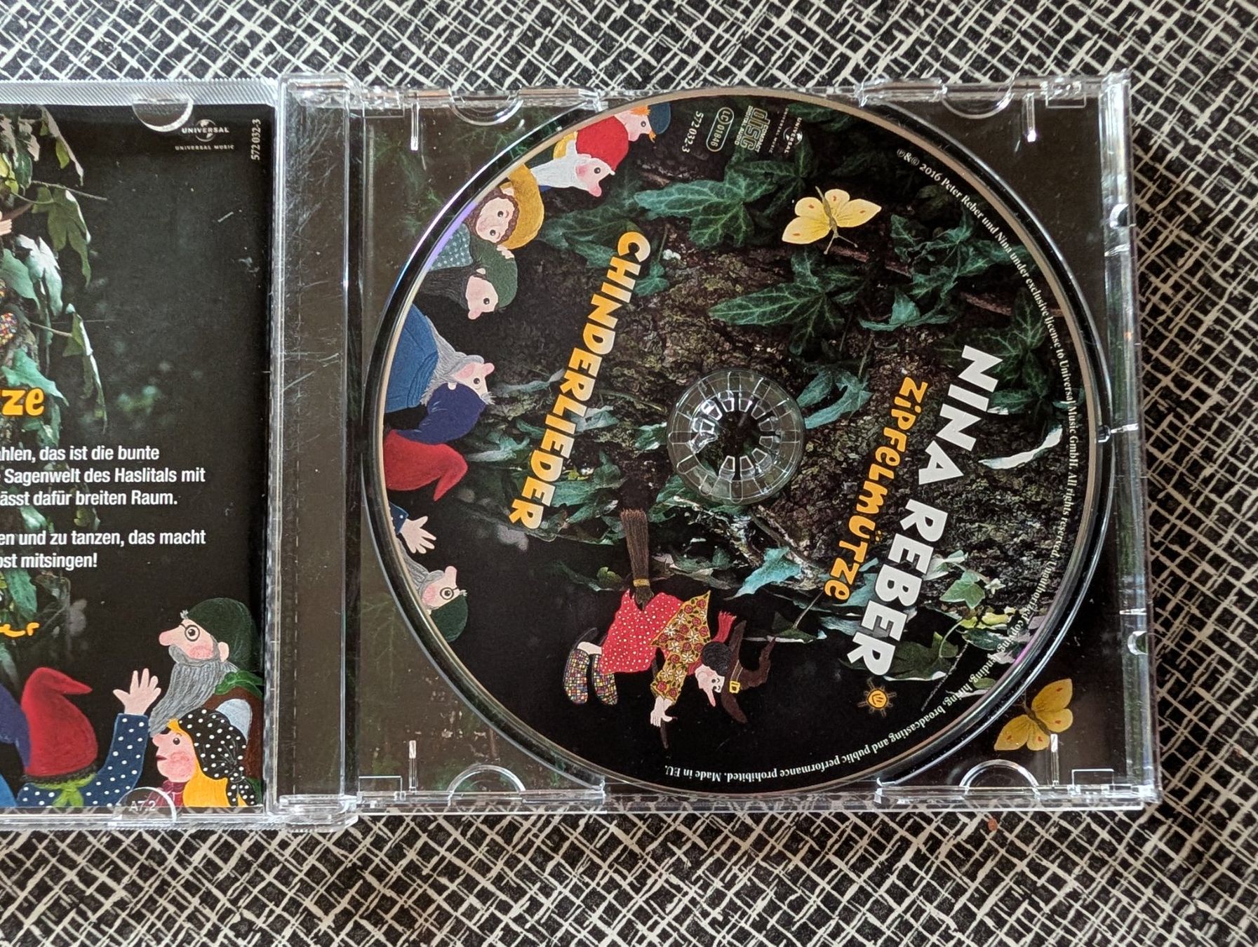 CD: Nina Reber Zipfelmütze Chinderlieder CD – Usato da Nänikon venduto da Haexli_70 1