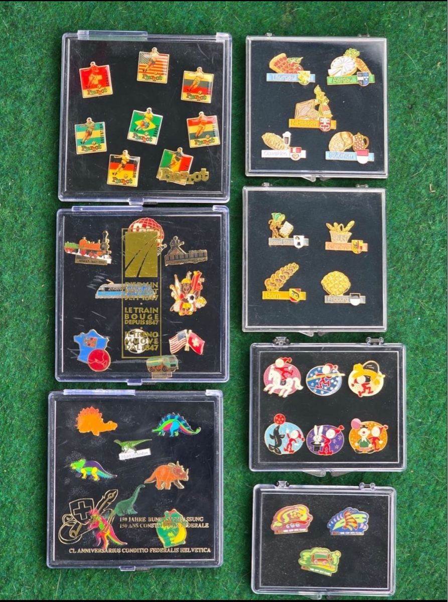 Plaketten & Abzeichen: Vintage PIN - Set‘s – Gebraucht aus Wangen b. Olten von Finolino28