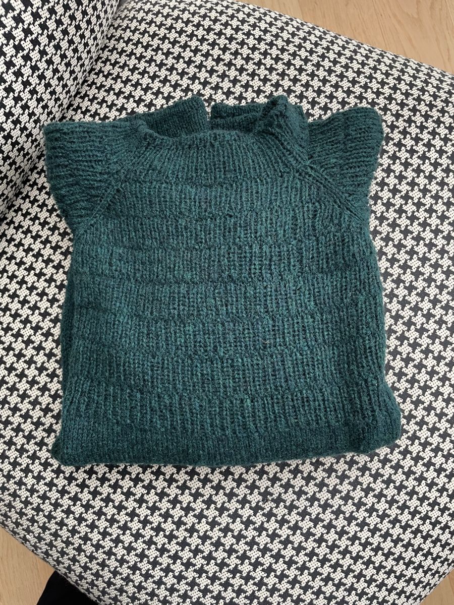 Maglioni & Felpe: Pullover, handgestrickt, verde bottiglia 46 – Nuovo e nell'imballaggio originale da Zürich venduto da echt01 6