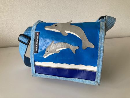 Cwirbelwind Kindergartentasche mit Doppeldelfin